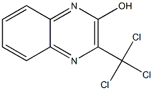 3-(Trichloromethyl)-2-quinoxalinol Structure
