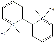 2,2'-Dihydroxy-2,2'-dimethyl-1,1'-biphenyl Structure