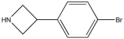 3-(p-Bromophenyl)azetidine Structure