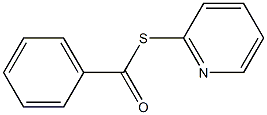 Thiobenzoic acid S-(2-pyridyl) ester 구조식 이미지