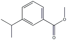 3-Isopropylbenzoic acid methyl ester Structure