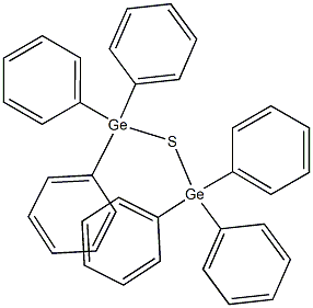 Bis(triphenylgermyl) sulfide Structure