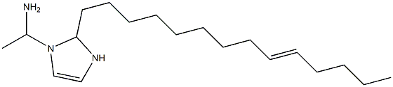 1-(1-Aminoethyl)-2-(9-tetradecenyl)-4-imidazoline Structure