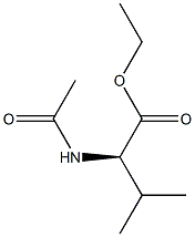 N-Acetyl-D-valine ethyl ester 구조식 이미지