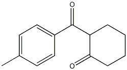 2-(4-Methylbenzoyl)cyclohexan-1-one 구조식 이미지