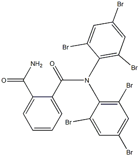 N,N-Bis(2,4,6-tribromophenyl)phthalamide 구조식 이미지