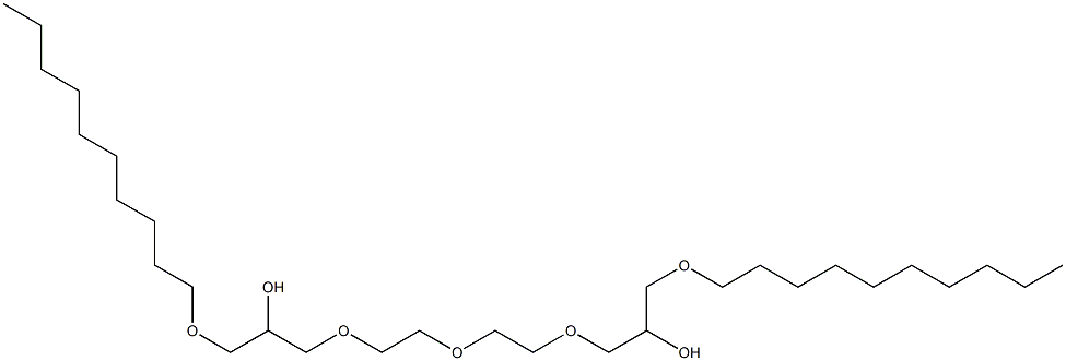 11,15,18,21,25-Pentaoxapentatriacontane-13,23-diol Structure