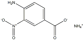 4-Amino-3-nitrobenzoic acid ammonium salt Structure