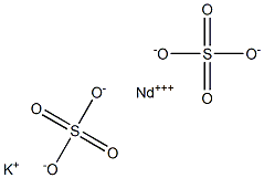 Potassium neodymium sulfate 구조식 이미지