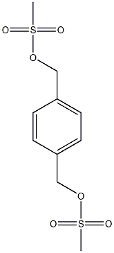 1,4-Benzenebis(methanol methanesulfonate) 구조식 이미지