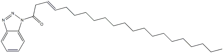 1-(1-Oxo-3-henicosenyl)-1H-benzotriazole 구조식 이미지