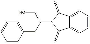 (R)-2-Phthalimidyl-3-phenyl-1-propanol 구조식 이미지