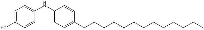 4'-Tridecyl[iminobisbenzen]-4-ol Structure