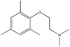 N,N-Dimethyl-2-(2,4,6-trimethylphenoxy)ethanamine Structure