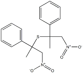 Phenyl(2-nitro-1-methylethyl) sulfide 구조식 이미지