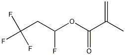 Methacrylic acid (1,3,3,3-tetrafluoropropyl) ester Structure