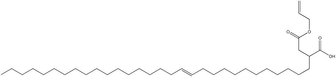 2-(12-Triacontenyl)succinic acid 1-hydrogen 4-allyl ester Structure