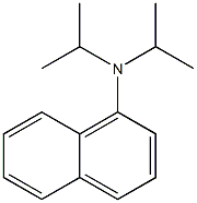 N,N-Diisopropyl-1-naphthalenamine 구조식 이미지