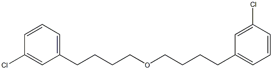 3-Chlorophenylbutyl ether Structure