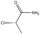 (S)-2-Chloropropionamide 구조식 이미지