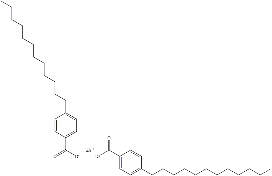 Bis(4-dodecylbenzoic acid)zinc salt 구조식 이미지