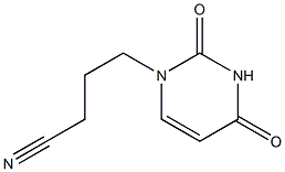 1-(3-Cyanopropyl)pyrimidine-2,4(1H,3H)-dione Structure