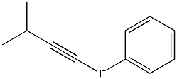 Phenyl(3-methyl-1-butynyl)iodonium 구조식 이미지