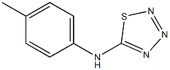 5-(p-Toluidino)-1,2,3,4-thiatriazole Structure