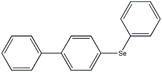 4-(Phenylseleno)[1,1'-biphenyl] 구조식 이미지