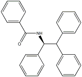 (+)-N-[(S)-1,2,2-Triphenylethyl]benzamide 구조식 이미지