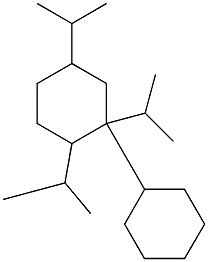 1,2,5-Triisopropyl-1,1'-bicyclohexane 구조식 이미지