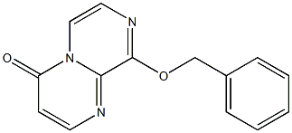 9-Benzyloxy-4H-pyrazino[1,2-a]pyrimidin-4-one Structure