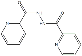 N'-(2-Pyridylcarbonyl)2-pyridinecarbohydrazide Structure