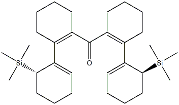 [(S)-6-(Trimethylsilyl)-1-cyclohexenyl]1-cyclohexenyl ketone Structure