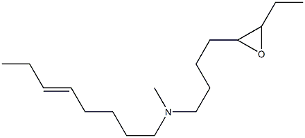 N-Methyl-N,N-di(5-octenyl)amine oxide Structure