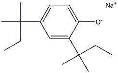 Sodium 2,4-di-tert-pentylphenolate Structure