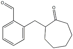 2-[(2-Oxocycloheptyl)methyl]benzaldehyde Structure