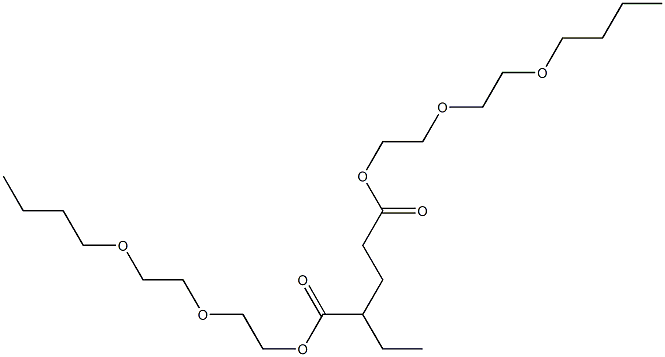 Pentane-1,3-dicarboxylic acid bis[2-(2-butoxyethoxy)ethyl] ester 구조식 이미지