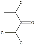 1,1,3-Trichloro-2-butanone Structure