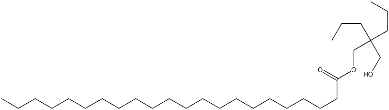 Docosanoic acid 2-(hydroxymethyl)-2-propylpentyl ester 구조식 이미지