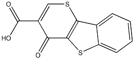 4-Oxo-4H-thiopyrano[3,2-b][1]benzothiophene-3-carboxylic acid Structure