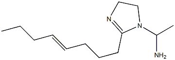 1-(1-Aminoethyl)-2-(4-octenyl)-2-imidazoline 구조식 이미지