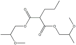 Butane-1,1-dicarboxylic acid bis(2-methoxypropyl) ester 구조식 이미지