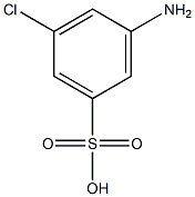 3-Amino-5-chlorobenzenesulfonic acid Structure