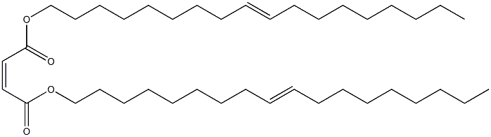 Maleic acid bis(9-octadecenyl) ester 구조식 이미지