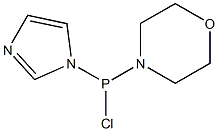 Morpholino(1H-imidazol-1-yl)chlorophosphine Structure