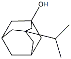 3-Isopropyladamantane-1-ol 구조식 이미지