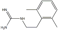 1-[2-(2,6-Dimethylphenyl)ethyl]guanidine Structure