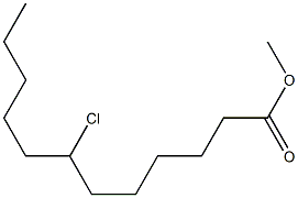 7-Chlorolauric acid methyl ester 구조식 이미지