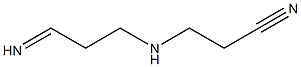 3-[(3-Iminopropyl)amino]propiononitrile Structure